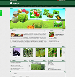农业种植网站模版